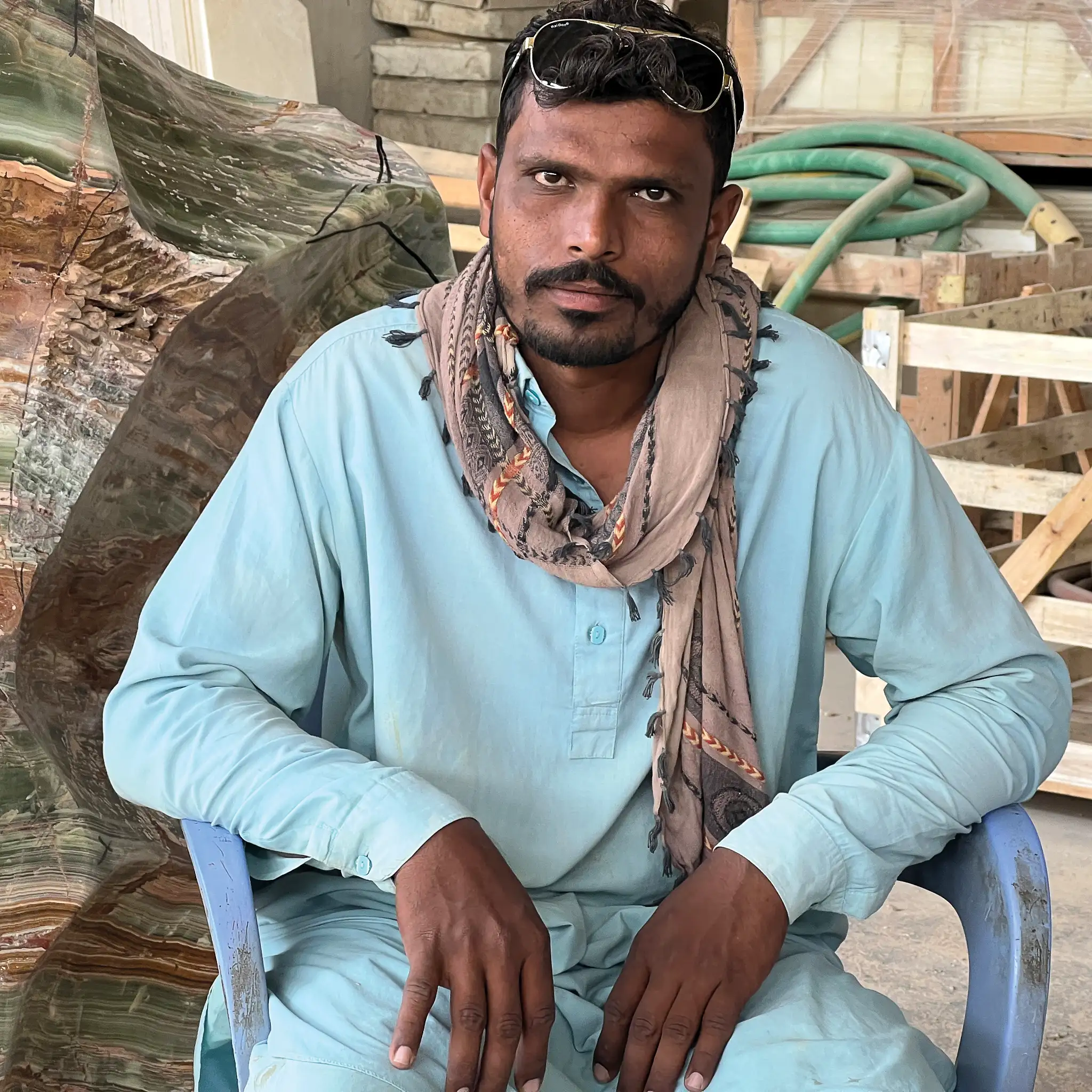 Mohammed Ali Nawaz Stonemason, Karachi